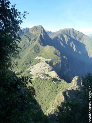 La montée du Wayna Picchu